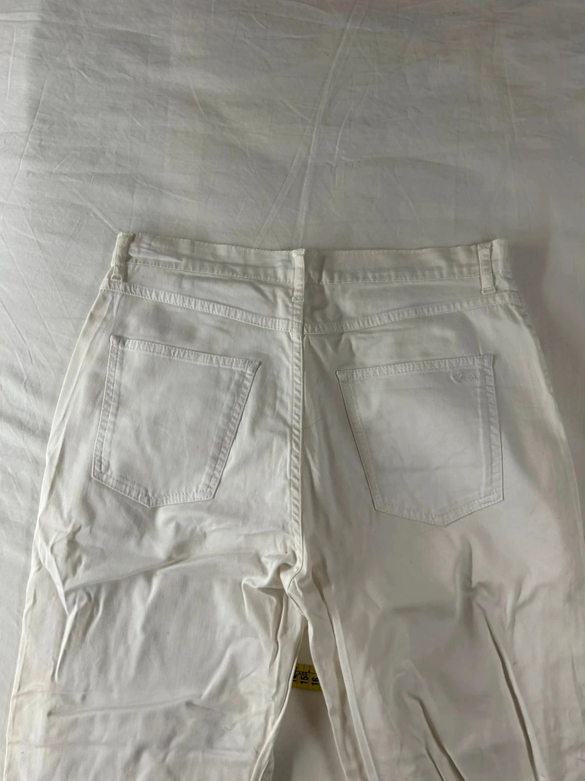 Witte slim fit jeans van Ober – photo 12